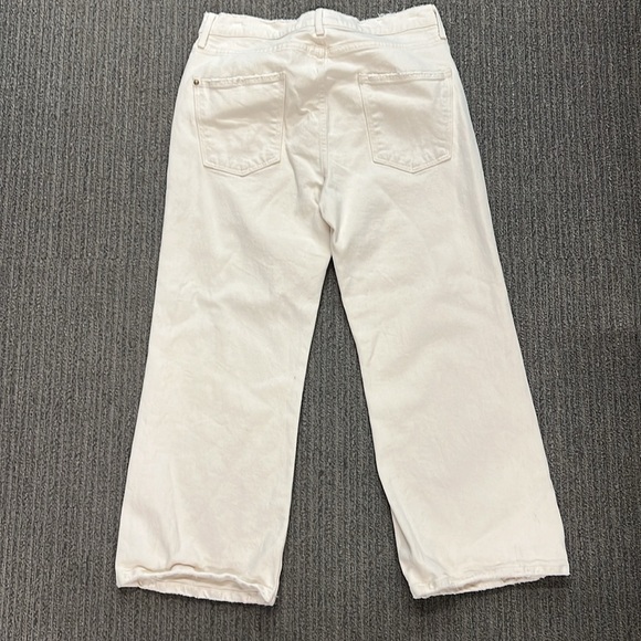The Great. Cream denim full leg jeans - Picture 5 of 7